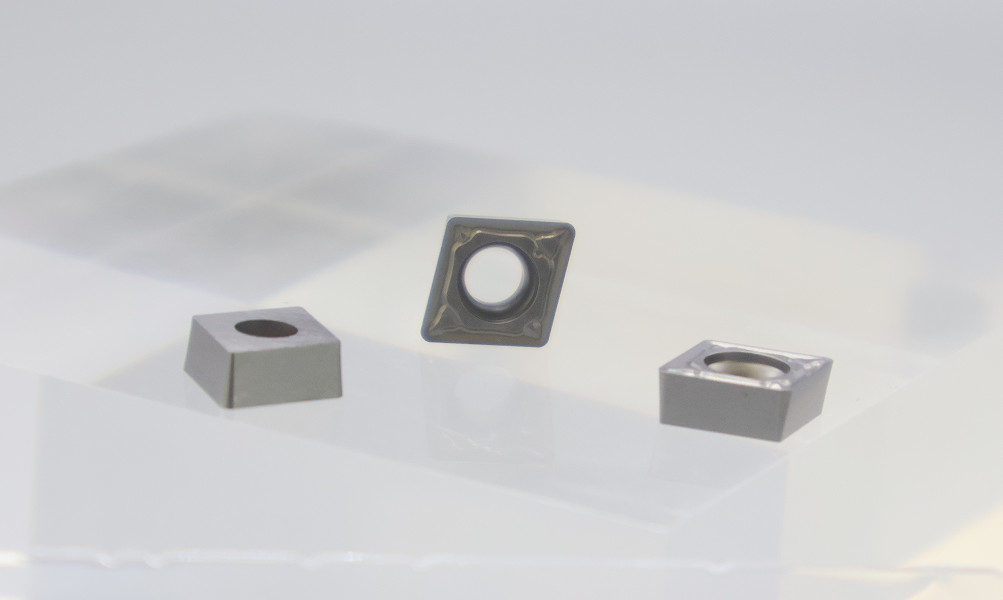 80° Carbide Turning Inserts CCMT09T PVD Coated voor staal roestvrij ijzer gietijzer