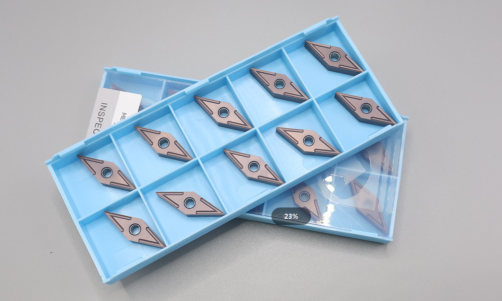Indekseerbare uitwendige karbide-draai-inzetstukken VNMG160404 Inzetstukken voor het snijden van roestvrij boorstaaf