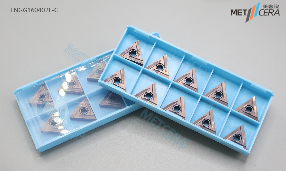 60° driehoek negatief met gat TNGG16 Links snijden draaiend insert, carbide insert, geaard insert