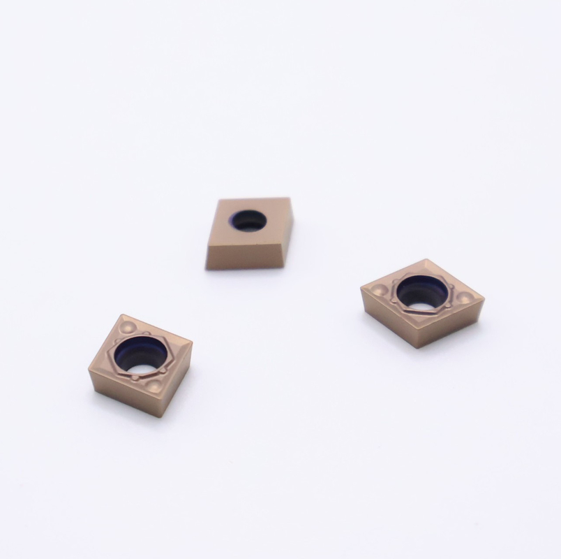 CCMT060202-1HQ PV2310 Cermet snijgereedschap Inbreng bronzen materiaal HRA92.5 Hardheid glad oppervlak