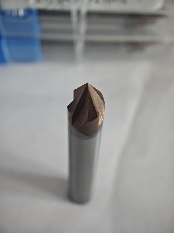 MPG4 CNC Rad Mill Carbide Chamfer Mill 4 Flutes Mill Roughing Processing Mill Voor legeringsstaal, vormstaal, voorgehard staal, Φ10.0 X 90°x Φ10 X 75mm