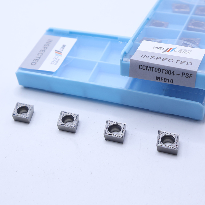 Carbide-draaiinzet CCMT09T304, indexbaar Carbide-draaiwerktuig,CNC-draaiwerktuig draaiinzet Werktuig voor het bewerken van staalmetalen en het draaien van gereedschapsholders Vervangend insert