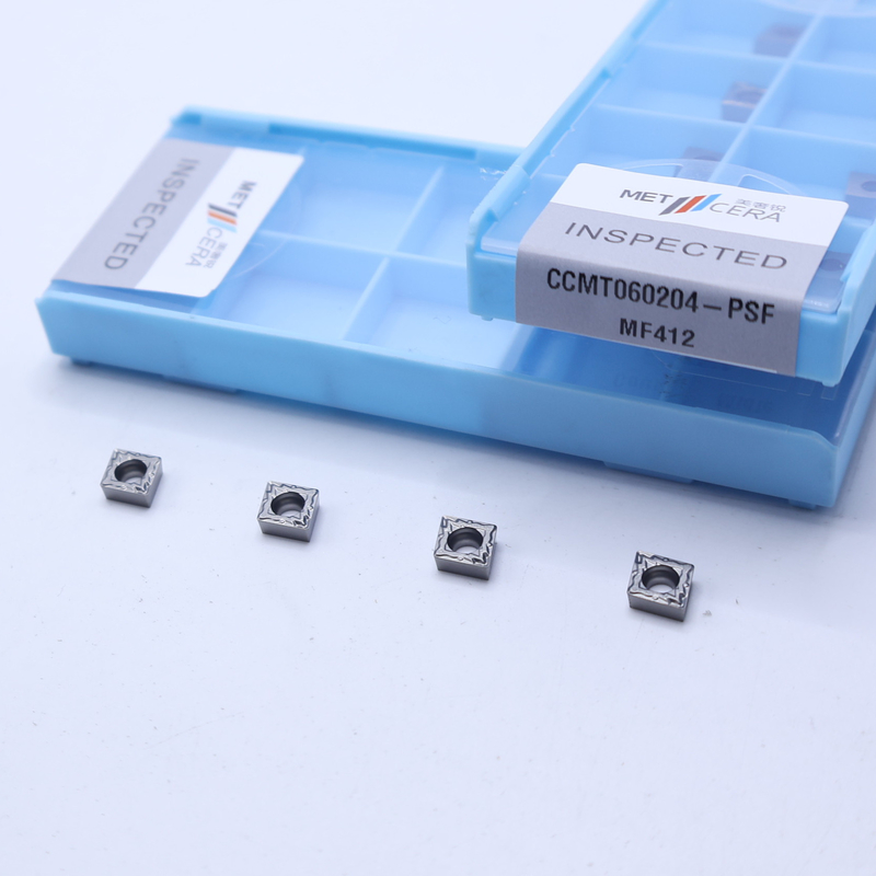 CCMT060204 CNC draaibank indexerbare carbide draai insert, carbide insert voor staal, legering, Finish chipbreaker voor interne draai