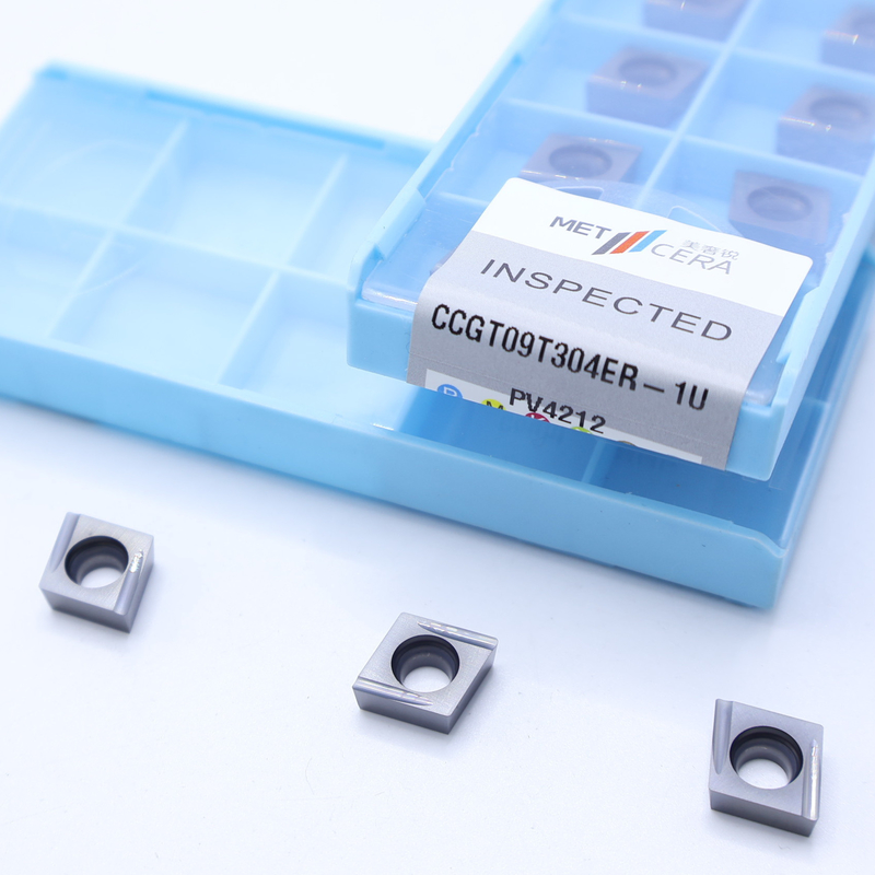PV4212 Cemented Carbide CCGT09 Carbide Insert voor het draaien van legeringsstaal