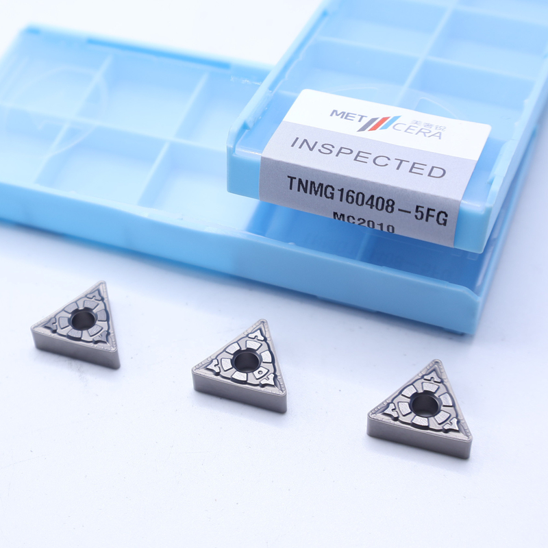 MC2010/PV2110/PV2310 TNMG160404 TNMG160408 CNC-draaiinzetten Cermet-draaiinzetten voor CNC-machine in 5FG-chipbreker