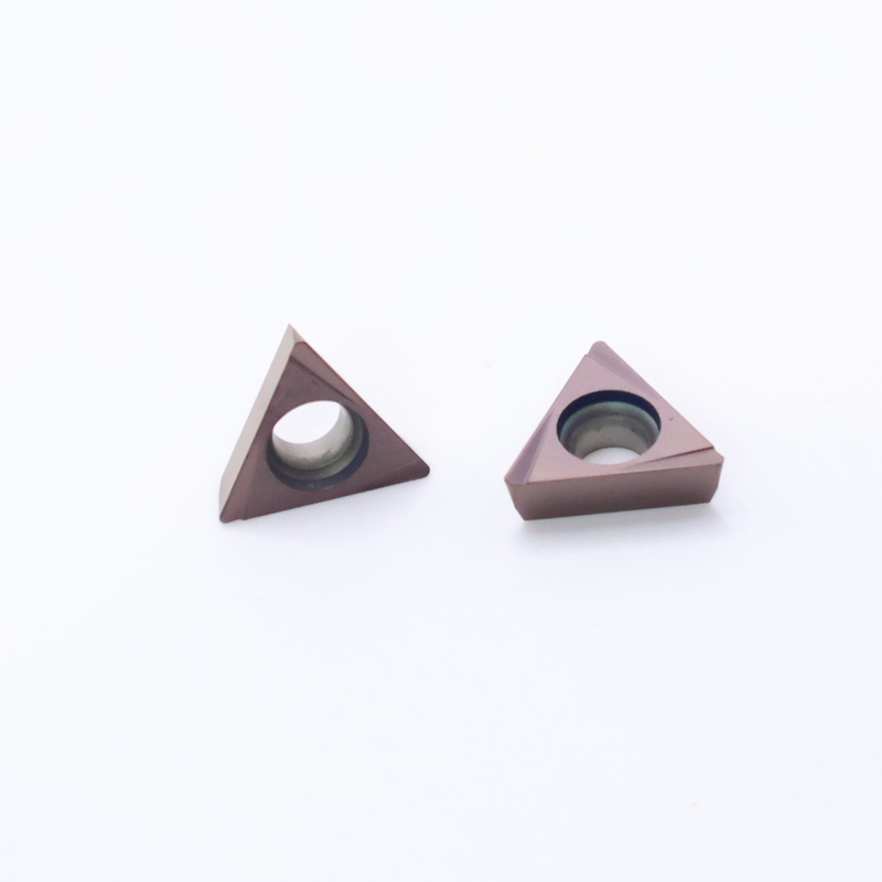 TPGT10 TPGT11 Carbide-draaiinzetten voor CNC-draaien 4W chipbreaker in zilver / brons