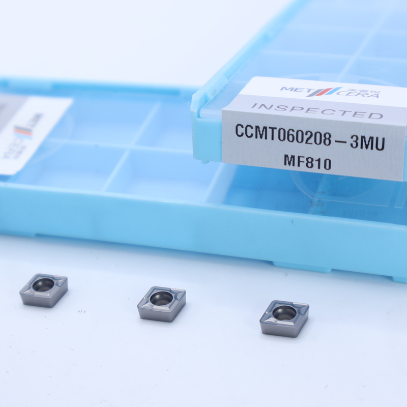 CCMT06 CCMT09 CCMT12 Carbide Turning Insert Positief Insert met 3MU Halffabricate Chipbreaker Hardness HRA91.8