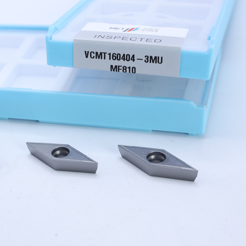 Externe en interne draaiende karbide insert VCMT11 VCMT16 Positieve CNC-insert met 3MU half afgewerkte chipbreaker