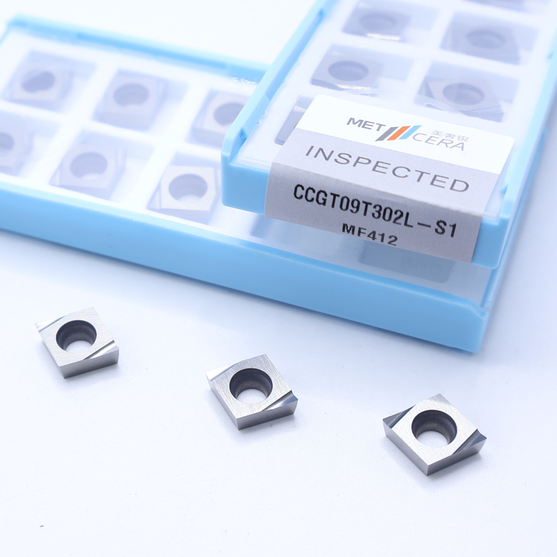 CCGT04 CCGT06 CCGT09 Carbide draaiinzet, Carbide CNC draaiinzet In S1 Sharp Chip Breaker