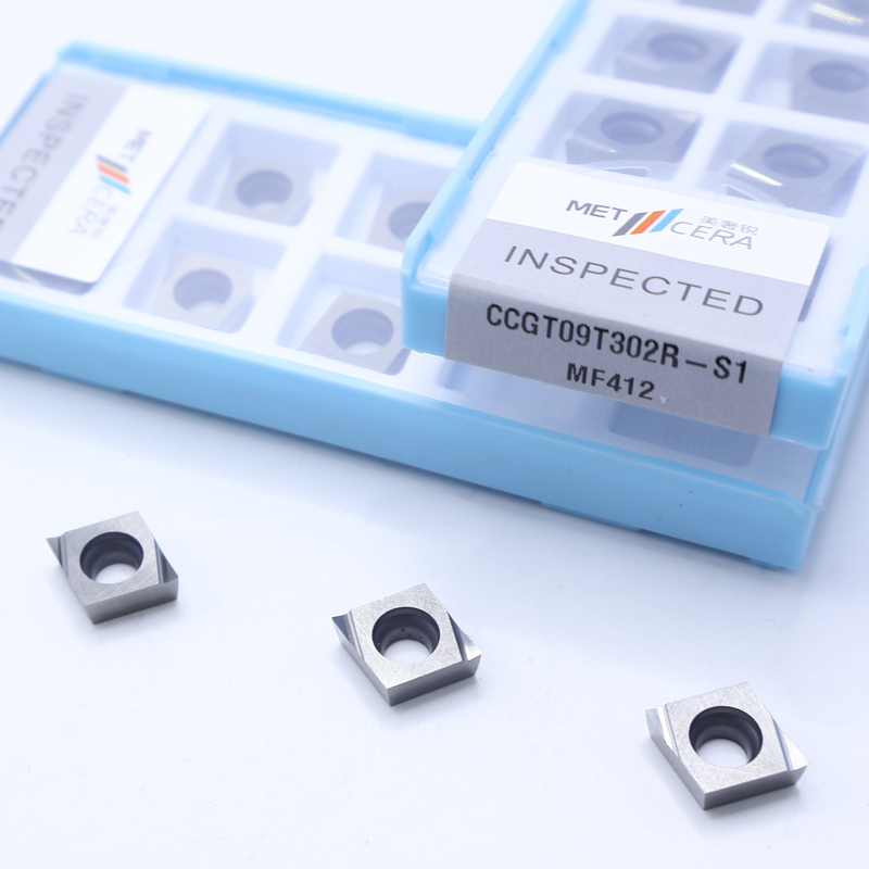 CCGT04 CCGT06 CCGT09 Carbide draaiinzet, Carbide CNC draaiinzet In S1 Sharp Chip Breaker