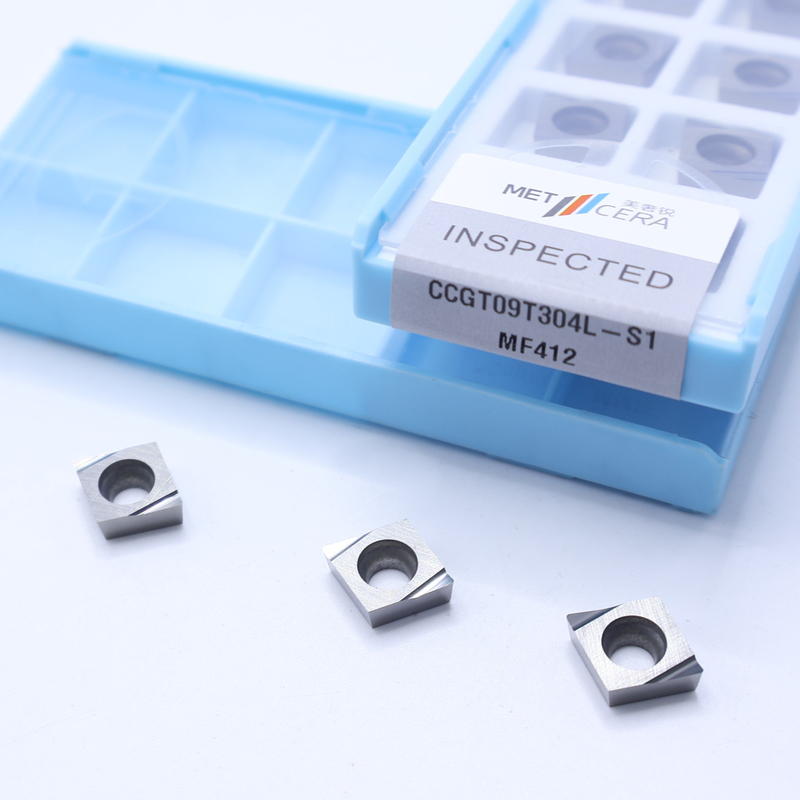 CCGT04 CCGT06 CCGT09 Carbide draaiinzet, Carbide CNC draaiinzet In S1 Sharp Chip Breaker