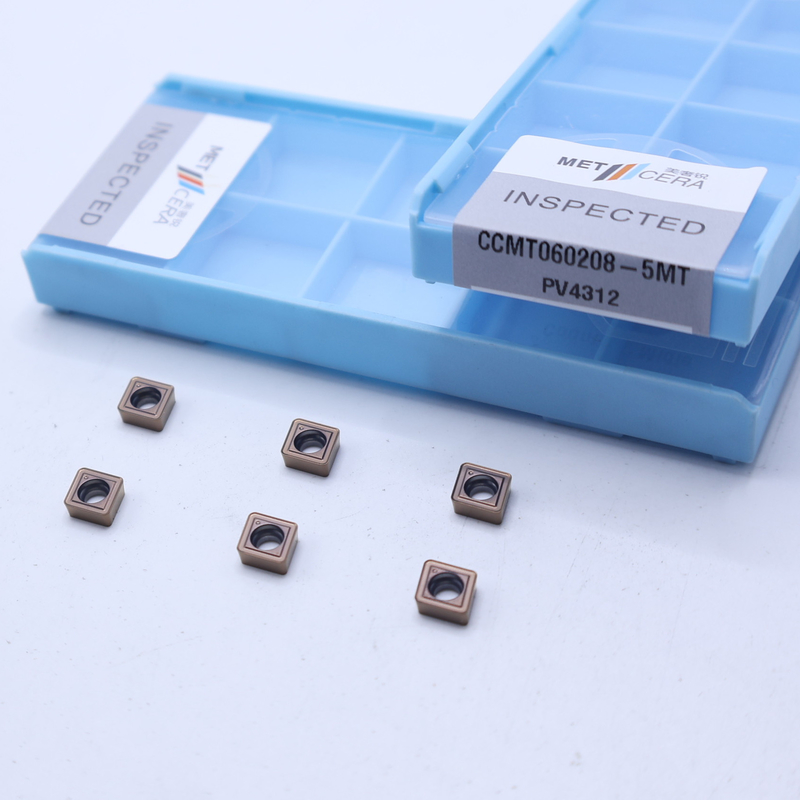 CCMT06 CCMT09 Carbide Turning Insert met 5MT Chipbreaker voor staal, gelegeerd staal, roestvrij staal
