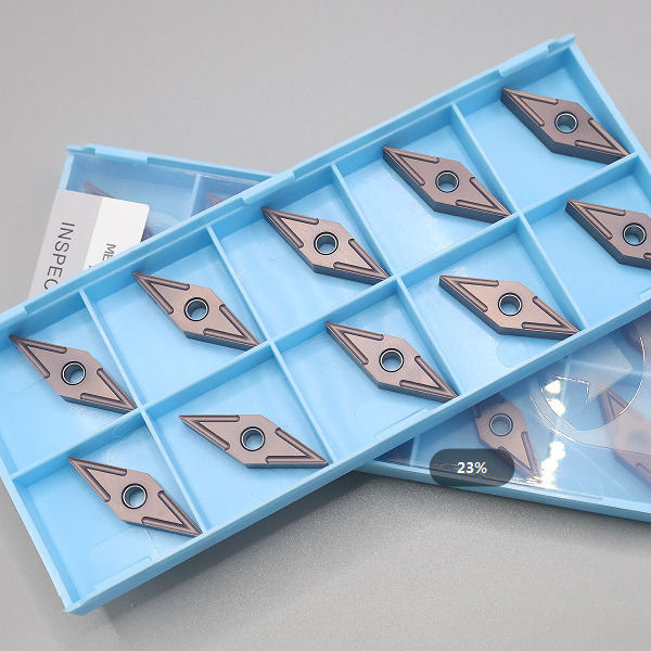 VNMG1604 Indekseerbare uitwendige carbide-draaiinzet voor het snijden van roestvrij boorstaafinzet