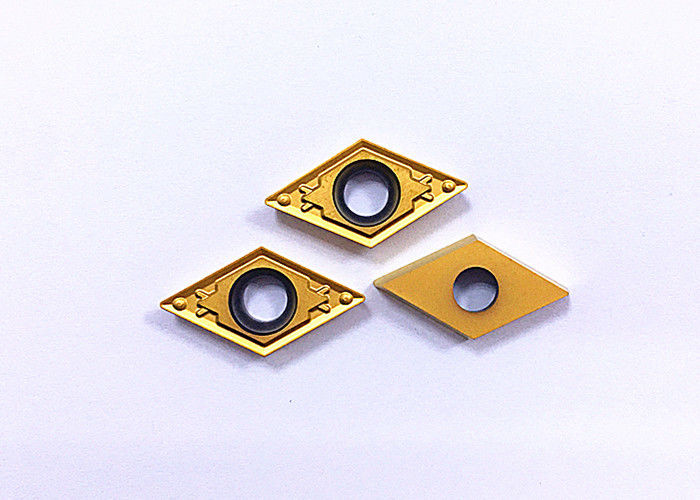 PVD coating Golden Color External Turning Insert Tools voor draaibank DCMT11T304-HQ