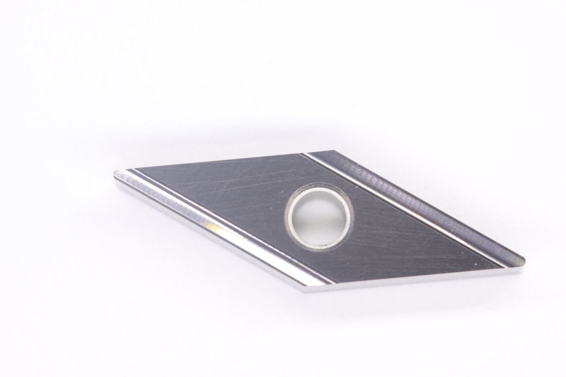 Steel Workpiece Diamond Turning Inserts Customized Design Heat Resistance